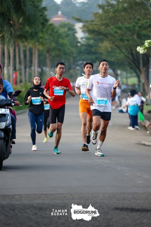 Race photo from Taman Budaya x BOGORUN 2025