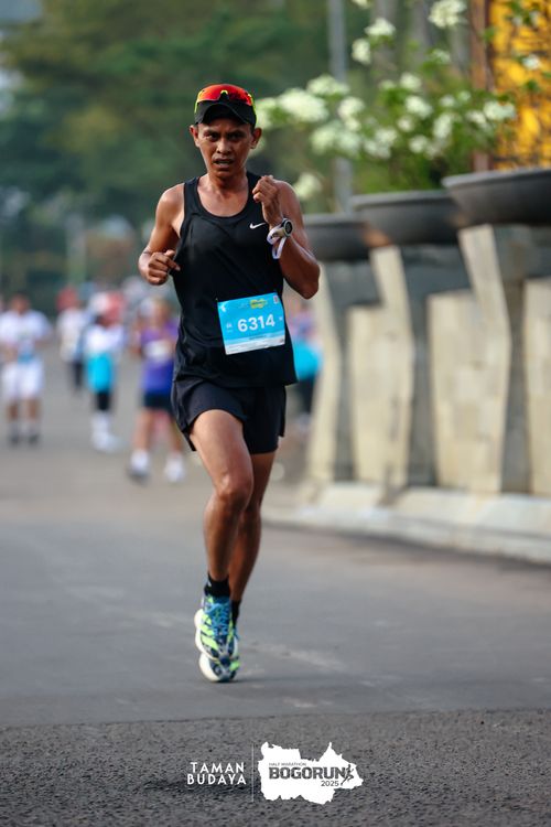 Race photo from Taman Budaya x BOGORUN 2025