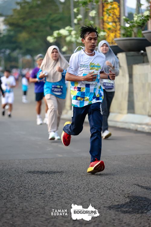 Race photo from Taman Budaya x BOGORUN 2025