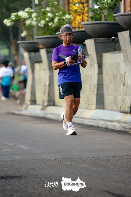 Race photo from Taman Budaya x BOGORUN 2025