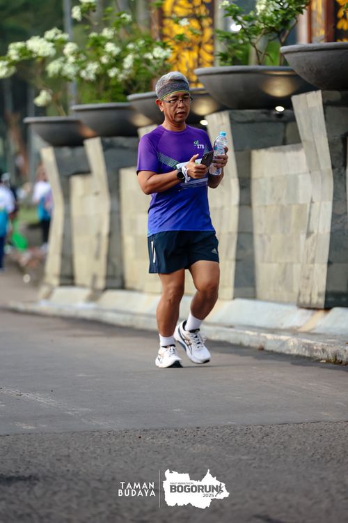 Race photo from Taman Budaya x BOGORUN 2025