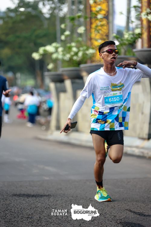 Race photo from Taman Budaya x BOGORUN 2025