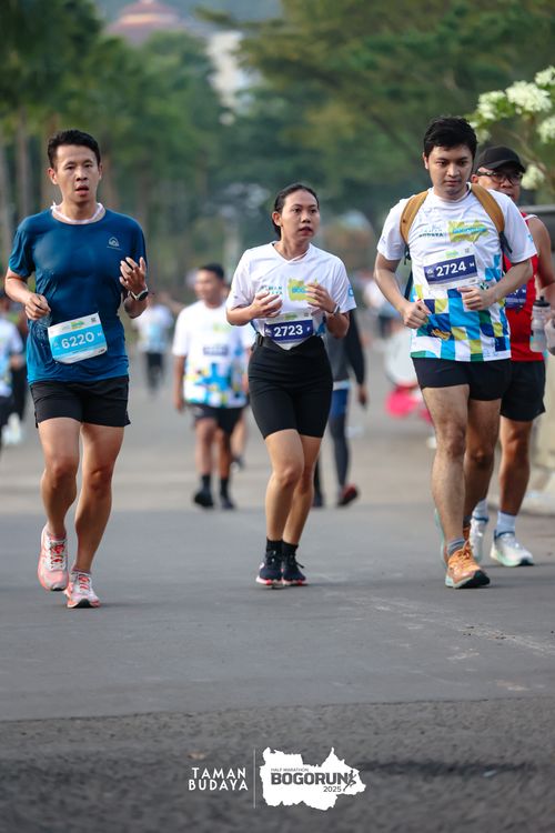 Race photo from Taman Budaya x BOGORUN 2025