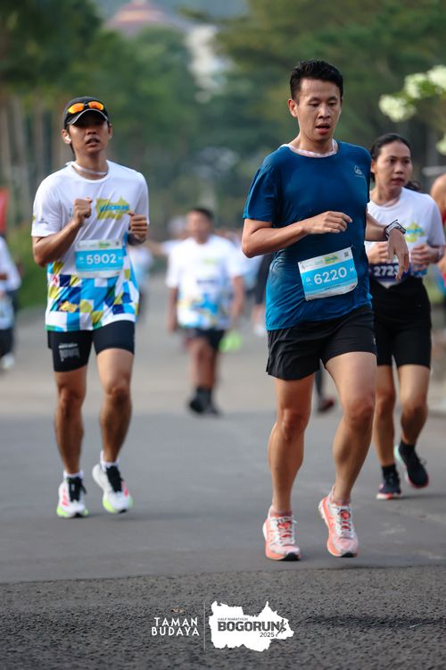 Race photo from Taman Budaya x BOGORUN 2025