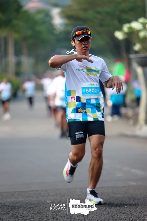 Race photo from Taman Budaya x BOGORUN 2025