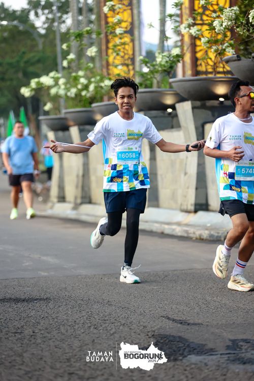 Race photo from Taman Budaya x BOGORUN 2025