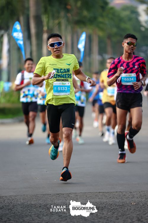 Race photo from Taman Budaya x BOGORUN 2025