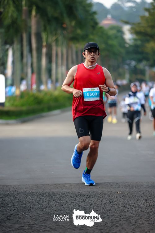 Race photo from Taman Budaya x BOGORUN 2025