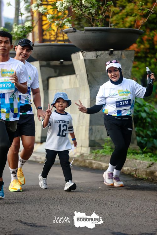 Race photo from Taman Budaya x BOGORUN 2025
