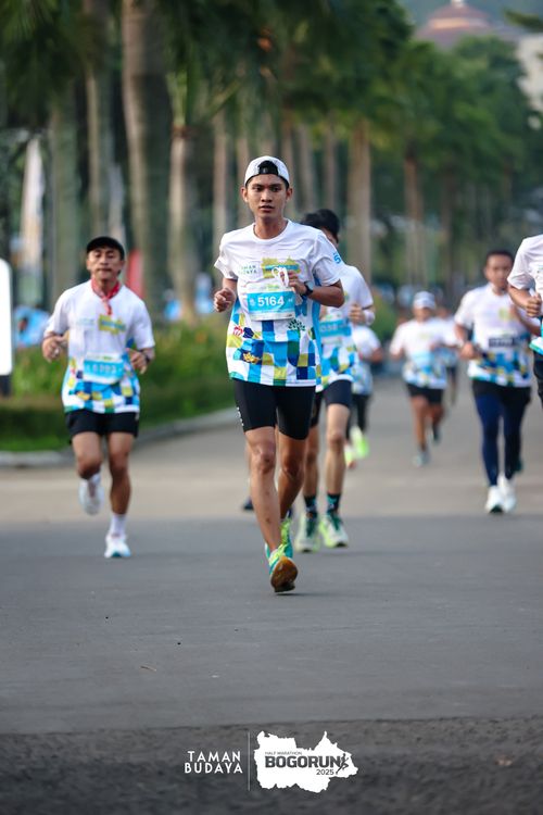 Race photo from Taman Budaya x BOGORUN 2025