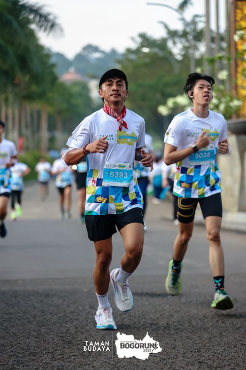 Race photo from Taman Budaya x BOGORUN 2025