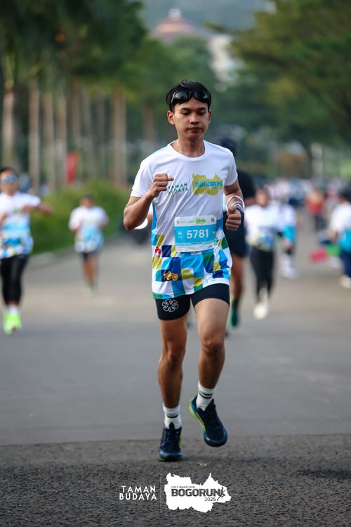 Race photo from Taman Budaya x BOGORUN 2025