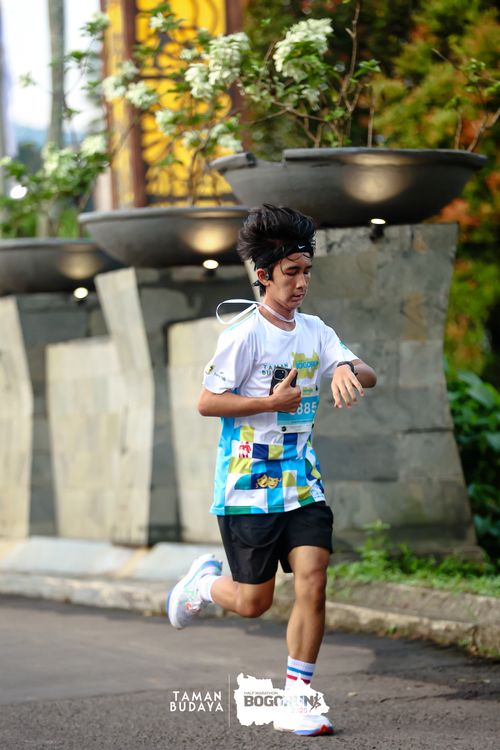 Race photo from Taman Budaya x BOGORUN 2025