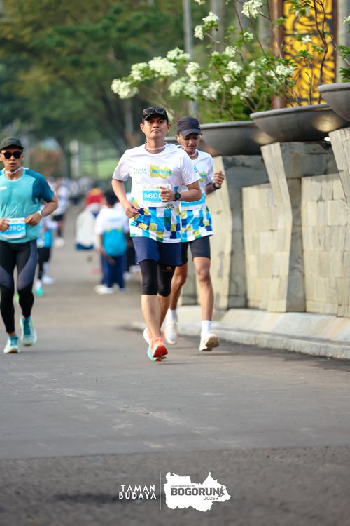 Race photo from Taman Budaya x BOGORUN 2025