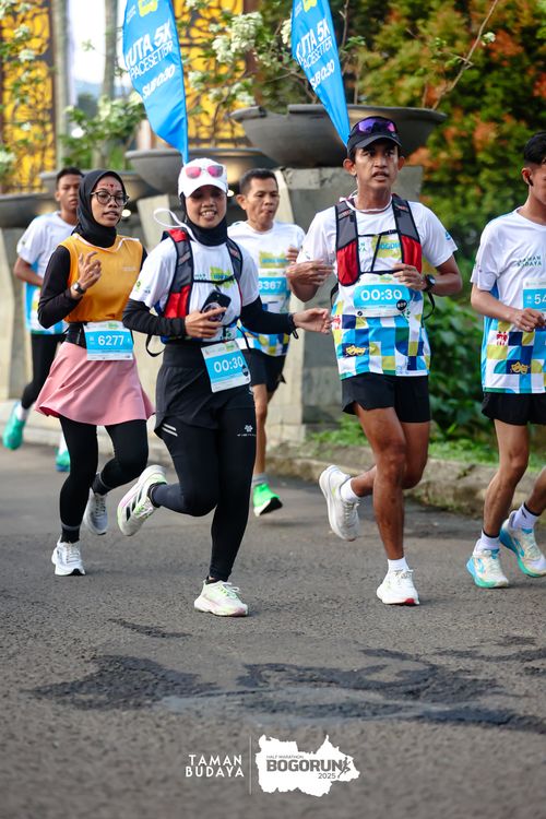 Race photo from Taman Budaya x BOGORUN 2025