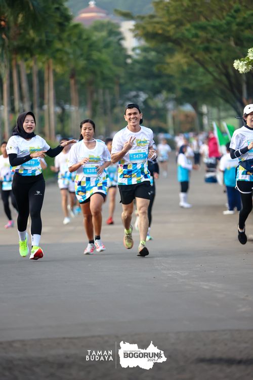 Race photo from Taman Budaya x BOGORUN 2025