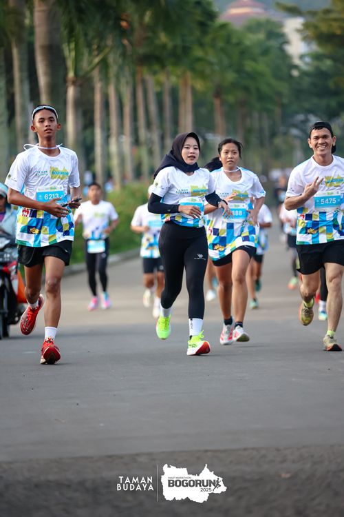 Race photo from Taman Budaya x BOGORUN 2025