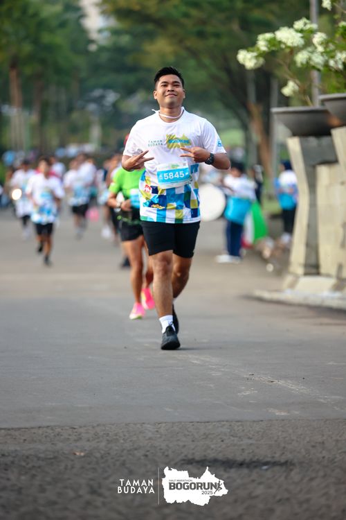 Race photo from Taman Budaya x BOGORUN 2025