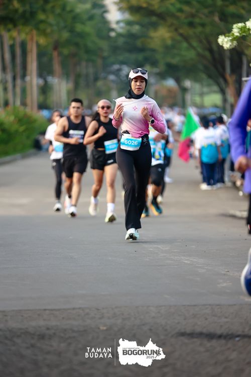 Race photo from Taman Budaya x BOGORUN 2025