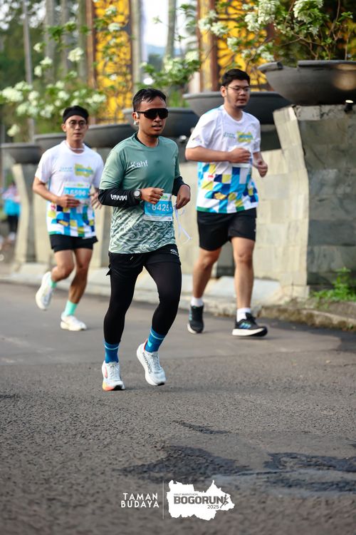 Race photo from Taman Budaya x BOGORUN 2025