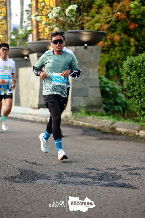 Race photo from Taman Budaya x BOGORUN 2025