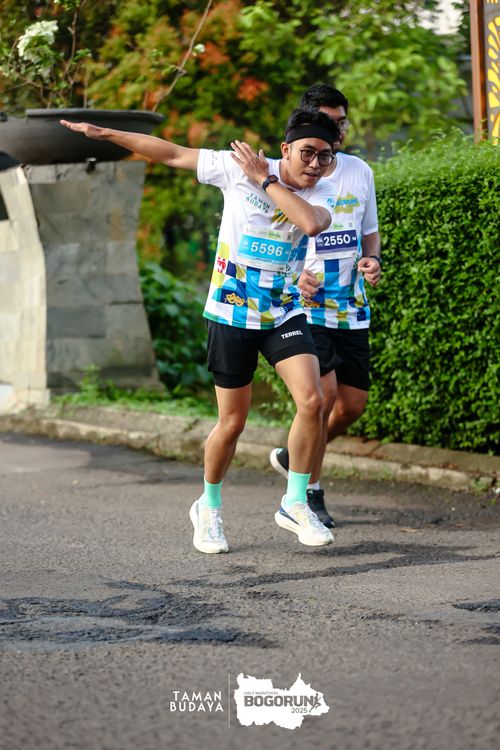 Race photo from Taman Budaya x BOGORUN 2025