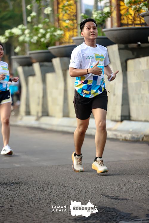 Race photo from Taman Budaya x BOGORUN 2025