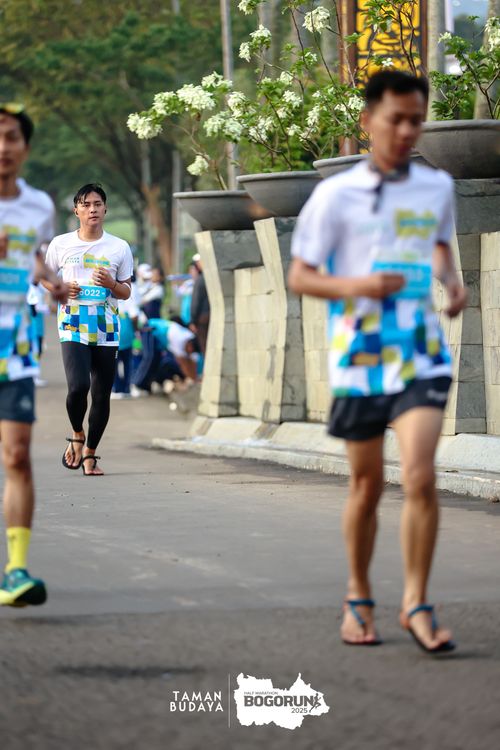Race photo from Taman Budaya x BOGORUN 2025