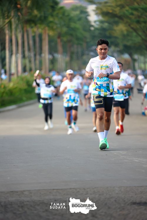 Race photo from Taman Budaya x BOGORUN 2025