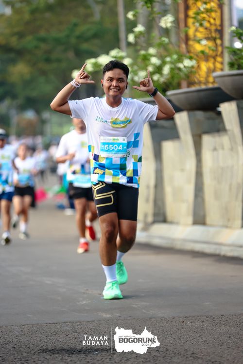 Race photo from Taman Budaya x BOGORUN 2025