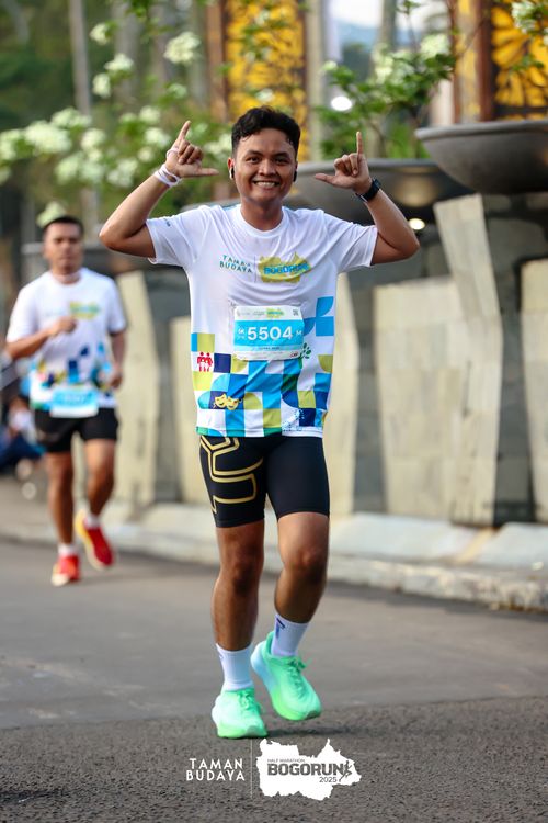 Race photo from Taman Budaya x BOGORUN 2025