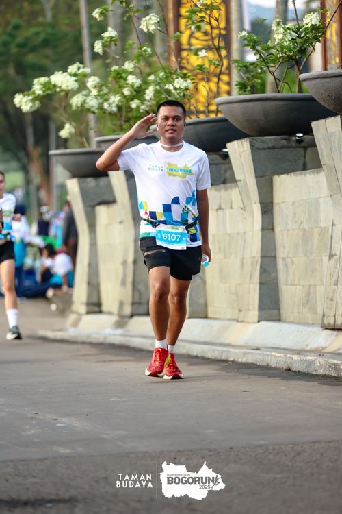 Race photo from Taman Budaya x BOGORUN 2025