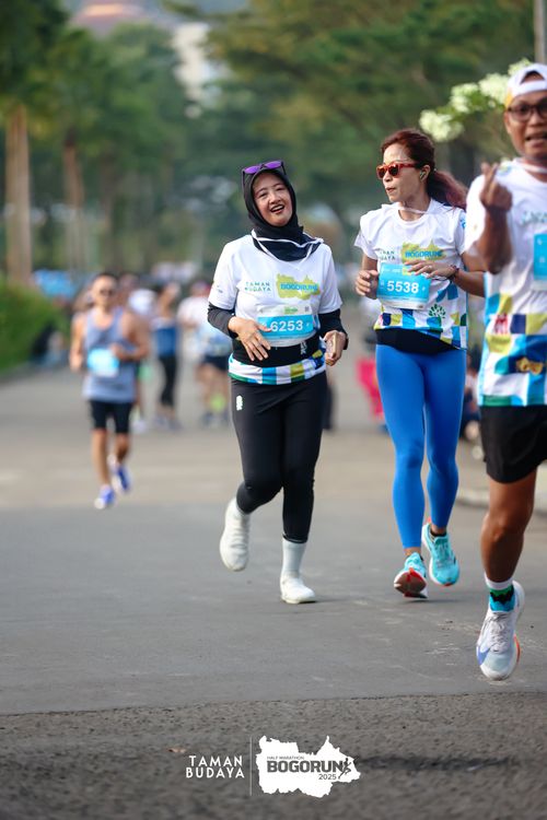 Race photo from Taman Budaya x BOGORUN 2025