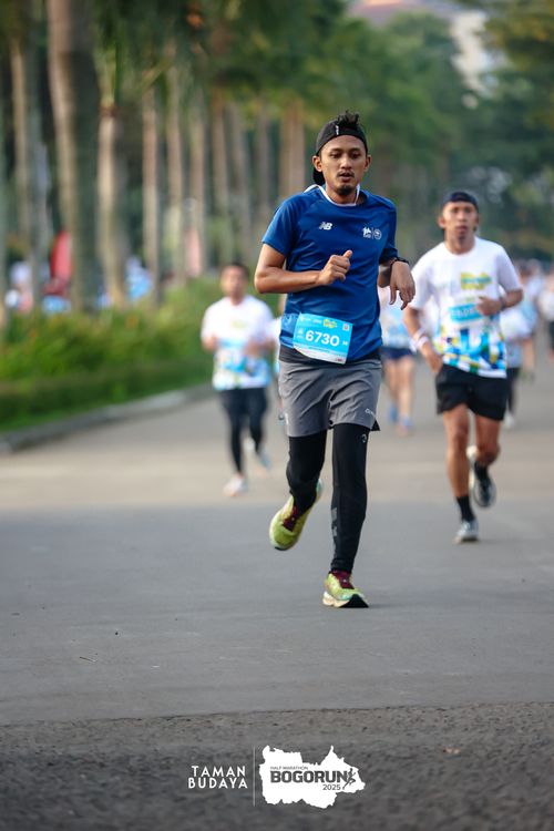 Race photo from Taman Budaya x BOGORUN 2025
