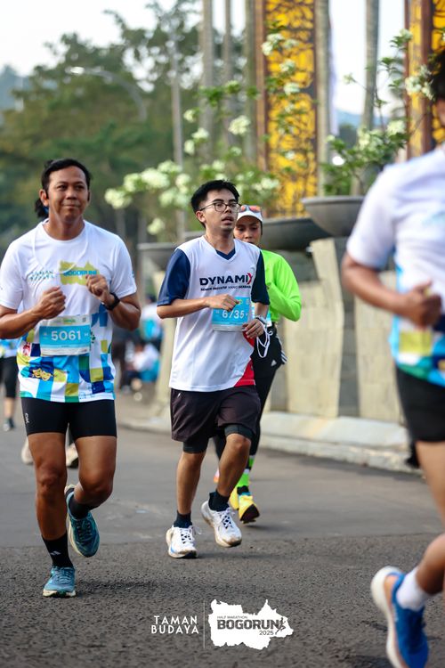 Race photo from Taman Budaya x BOGORUN 2025