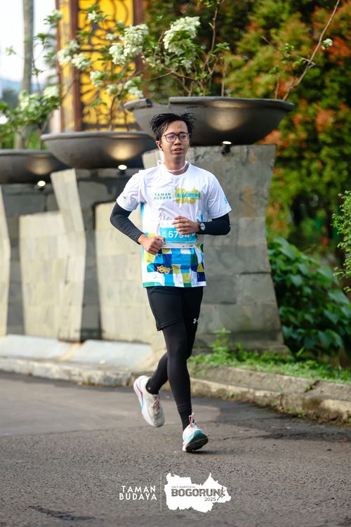 Race photo from Taman Budaya x BOGORUN 2025
