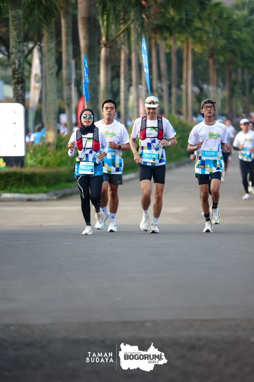 Race photo from Taman Budaya x BOGORUN 2025