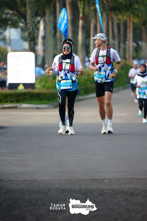 Race photo from Taman Budaya x BOGORUN 2025