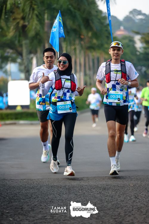 Race photo from Taman Budaya x BOGORUN 2025