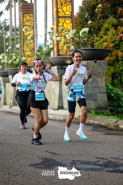 Race photo from Taman Budaya x BOGORUN 2025