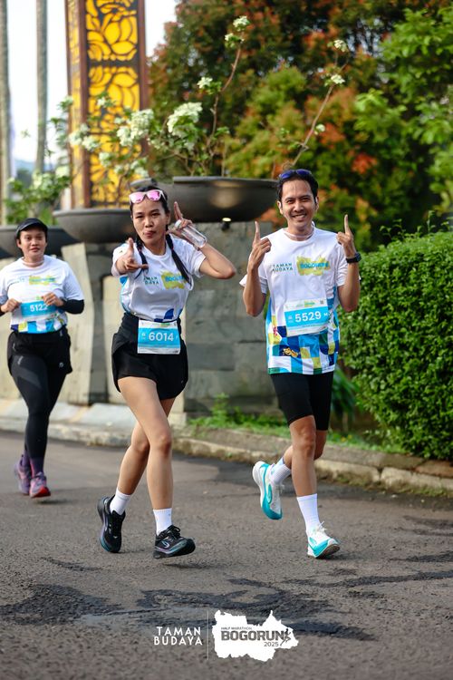 Race photo from Taman Budaya x BOGORUN 2025