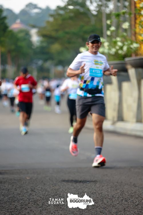 Race photo from Taman Budaya x BOGORUN 2025
