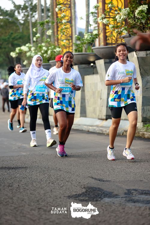 Race photo from Taman Budaya x BOGORUN 2025
