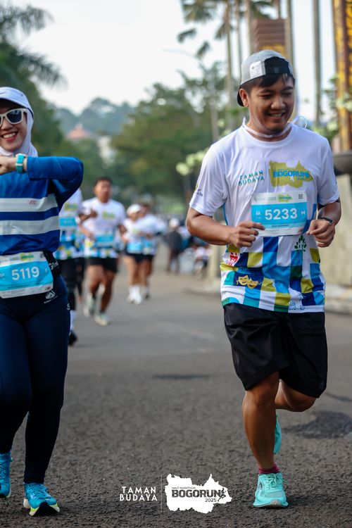 Race photo from Taman Budaya x BOGORUN 2025