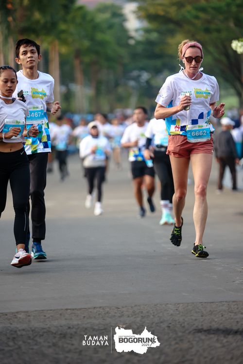 Race photo from Taman Budaya x BOGORUN 2025