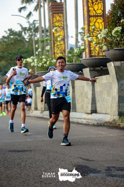 Race photo from Taman Budaya x BOGORUN 2025