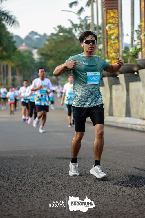 Race photo from Taman Budaya x BOGORUN 2025