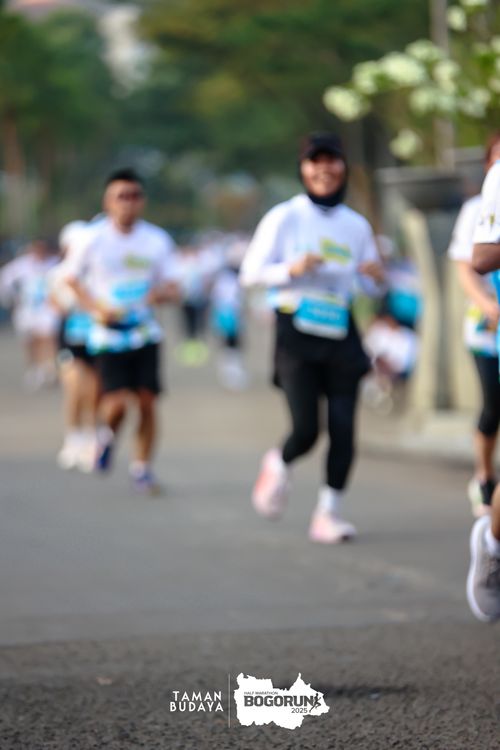 Race photo from Taman Budaya x BOGORUN 2025