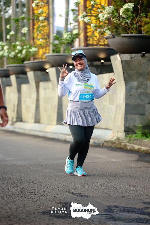 Race photo from Taman Budaya x BOGORUN 2025