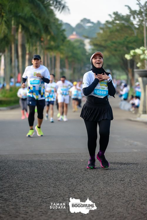 Race photo from Taman Budaya x BOGORUN 2025